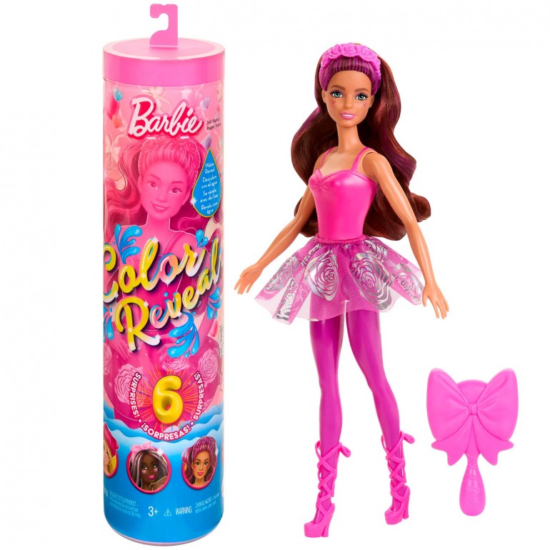 Barbie Colour Reveal Ballet Doll - Image 4