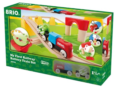 BRIO - My First Railway Battery Operated Train Set