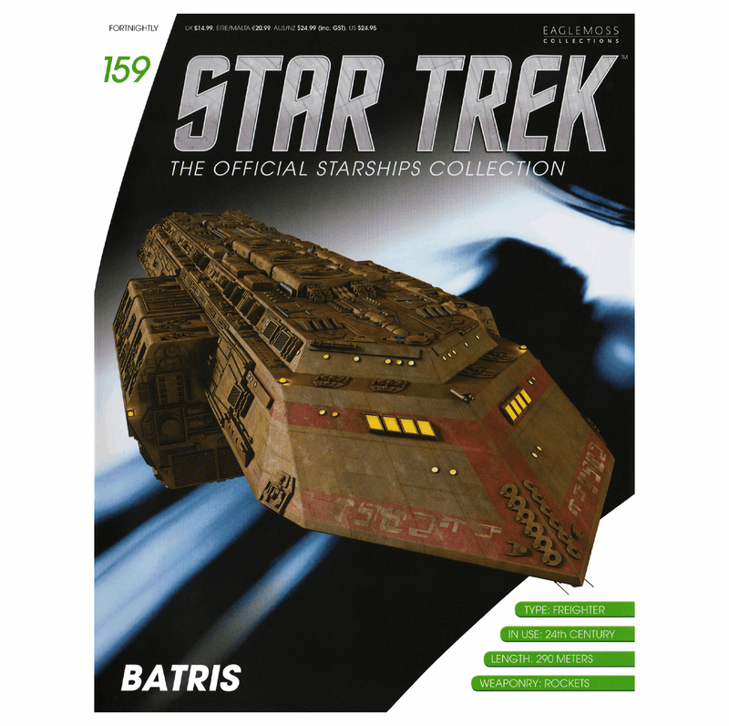 BATRIS Diecast Model Ship CMC (Eaglemoss / Star Trek), additional view