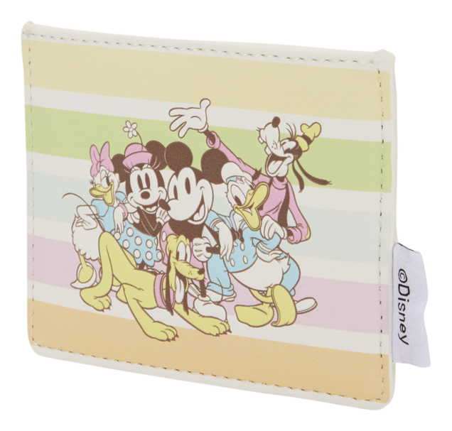 Loungefly - Mickey and Friends Rainbow Stripes Card Holder - Image