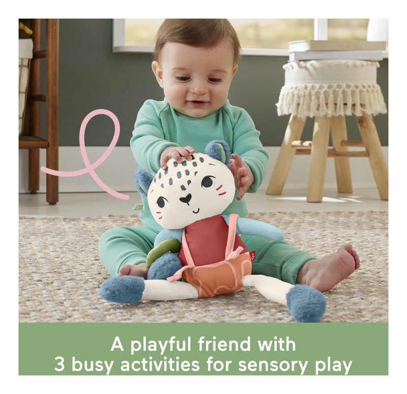 Fisher Price Sustain Spotting Fun Snow Leopard - Image