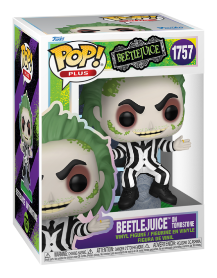 Beetlejuice - Beetlejuice w/Tombstone Funko Pop! Vinyl Figure