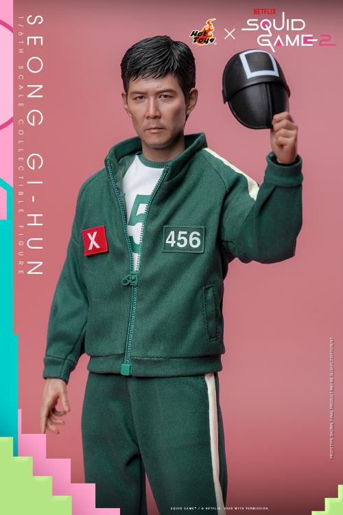 Hot Toys Squid Game Seong Gi-Hun 1/6th Scale Figure