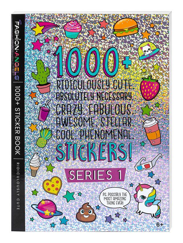 Fashion Angels 1000+ Ridiculously Cute Stickers - Image