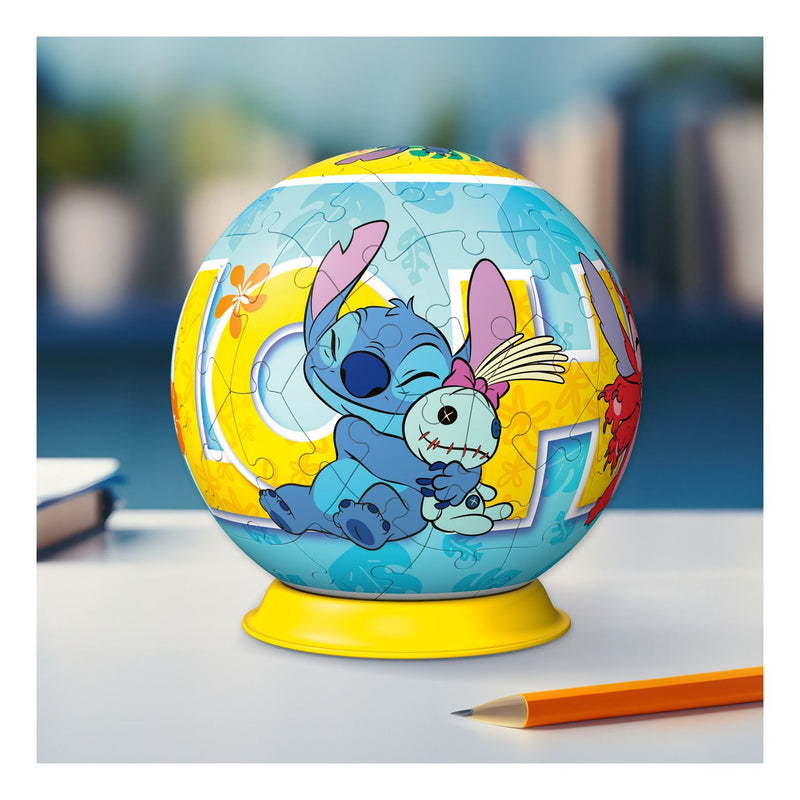 Stitch 72 Piece 3D Puzzle Ball - Image