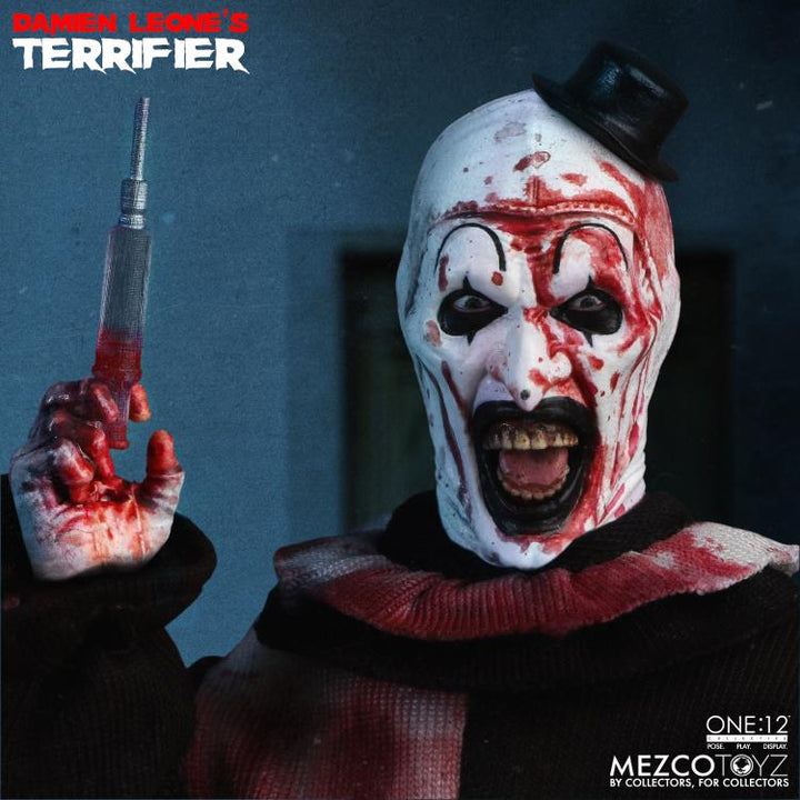 Terrifier One:12 Collective Art the Clown (Deluxe Edition) Action Figure