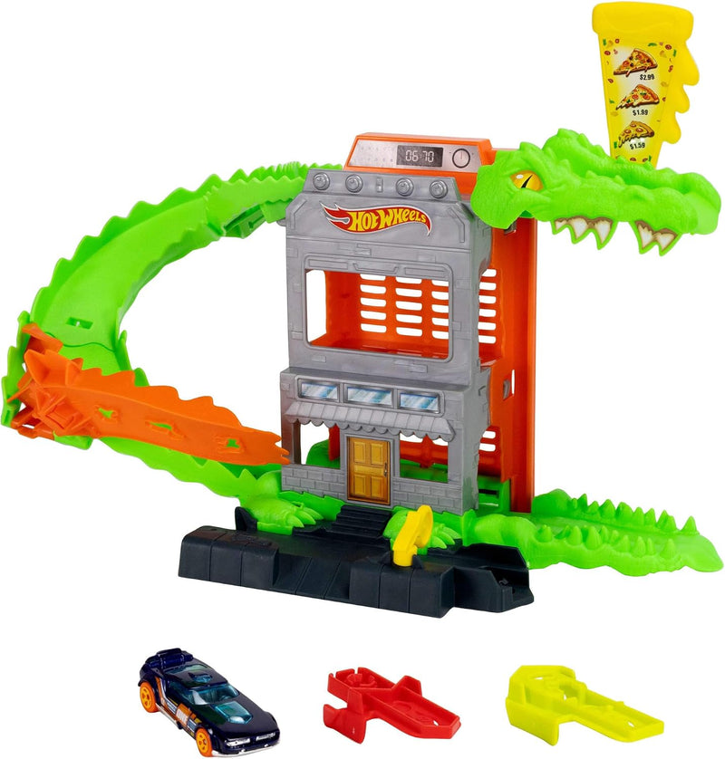 Hot Wheels City Croc Pizza Attack