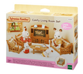 Sylvanian Families Comfy Living Room Set Furniture Playset for Ages 3+ collectible from Curious Minds