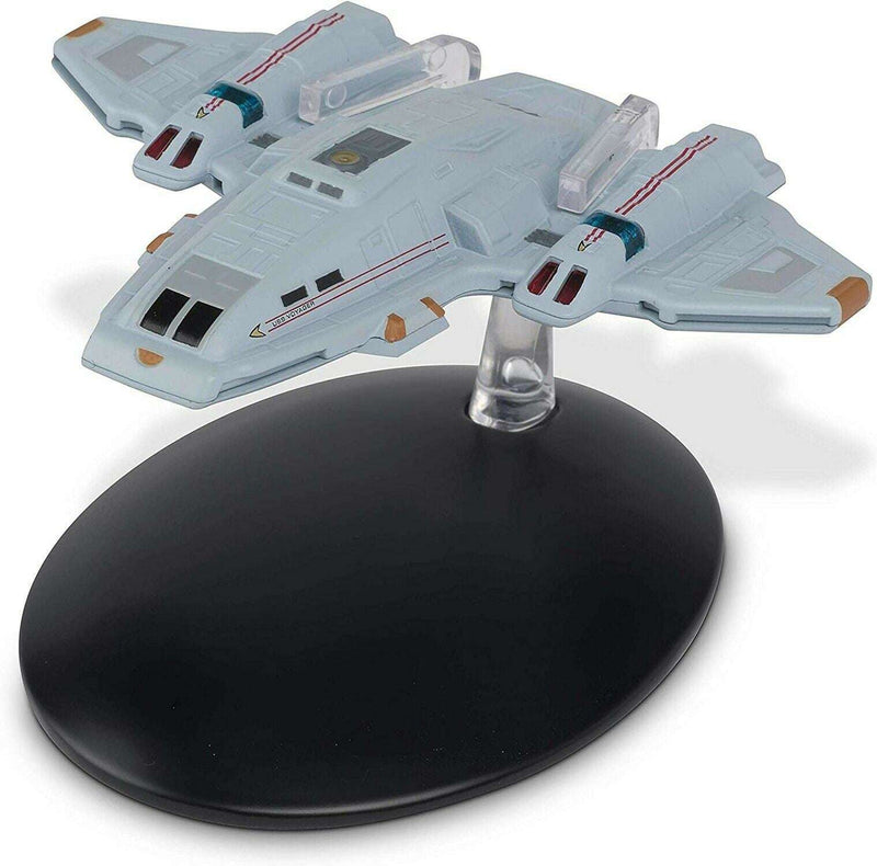 U.S.S. Voyager's Aeroshuttle Diecast Model Ship (Star Trek / Eaglemoss), rear view