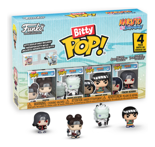 Bitty Pop! Naruto Shippuden Battles 4 Pack