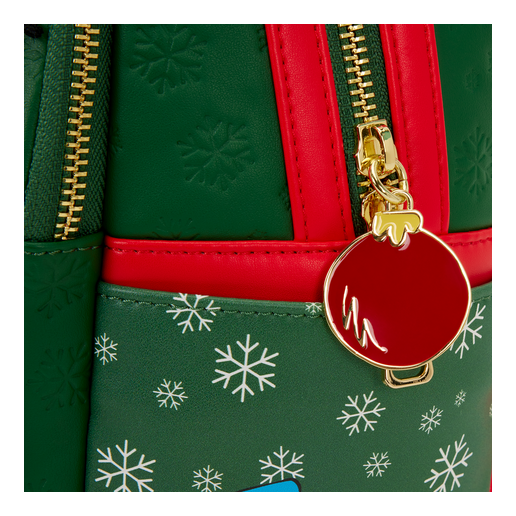 Loungefly - Dr.Suess Grinch Holiday Mini Backpack - Image