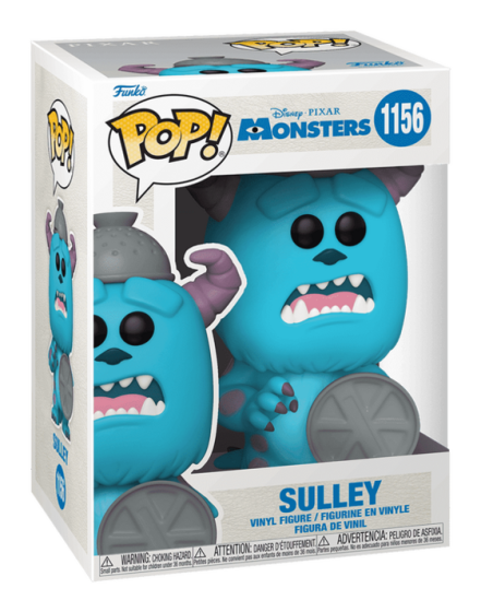 Pop! Vinyl - Monsters Inc 20th - Sulley with Lid collectible from Abgee