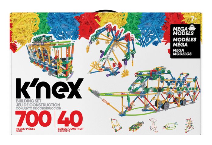 K'nex 700 Piece 40 Mega Models Set