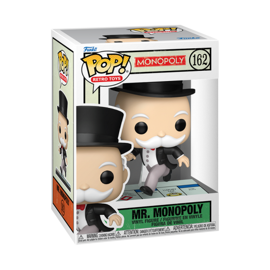 Pop! Vinyl Monopoly Mr Monopoly (Pass Go)