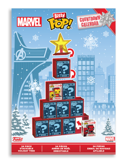 Marvel Comics Advent Countdown Calendar Funko Bitty Pop! Vinyl Figure