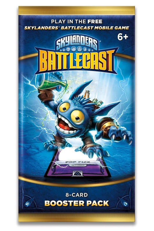 Skylanders Battlecast 8 Card Booster Pack Card Game - Image 2