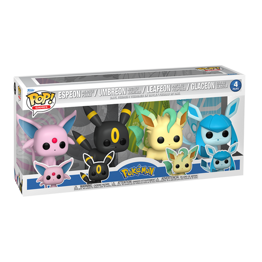 Pop! 4-Pack - Pokemon -Eeveelutions #2