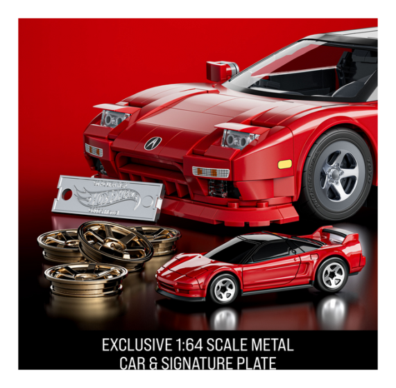 Brick Shop Hot Wheels Elite 90 Acura NSX