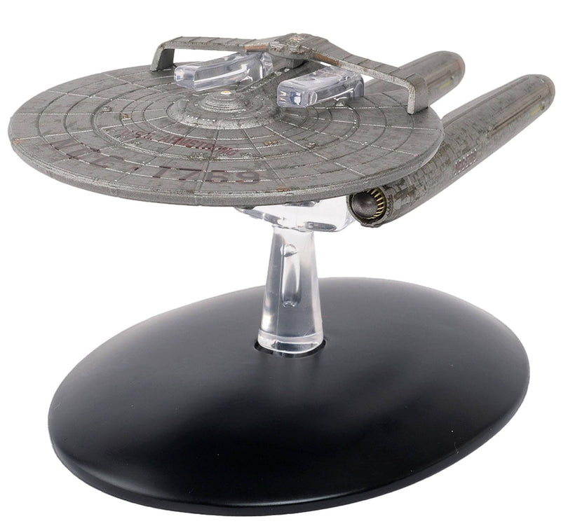 U.S.S. Armstrong NCC-1769 (Armstrong-type) Model Diecast Ship BONUS ISSUE (Eaglemoss / Star Trek), side angle