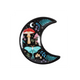 Crescent Moon Dark Forest Print Trinket Dish