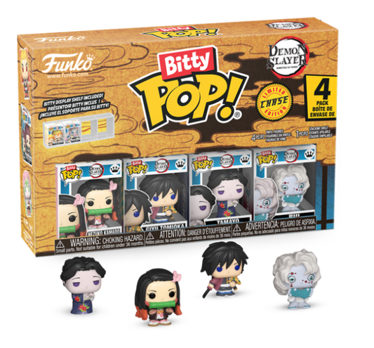 Bitty Pop! - Demon Slayer - Nezuko 4 Pack collectible from Abgee