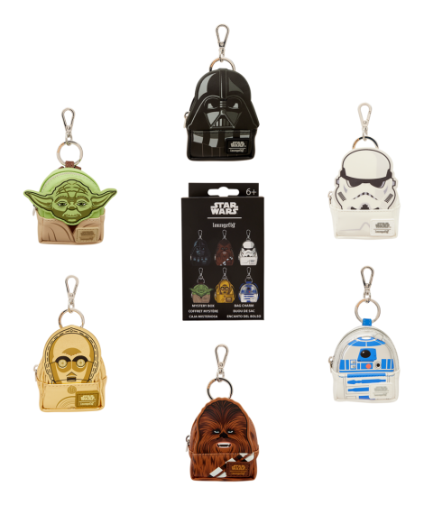 Loungefly Star Wars Mystery Mini Backpack Charms