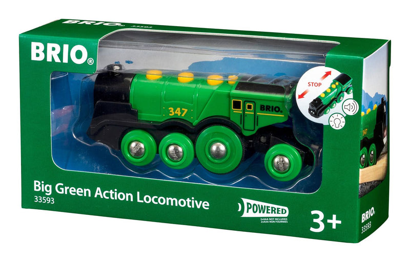 Brio World Big Green Action Locomotive - Image