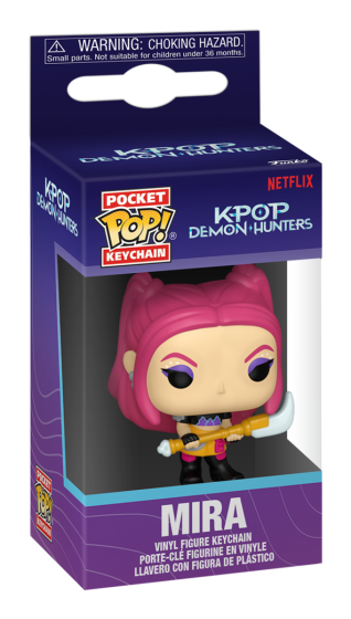 KPop Demon Hunters - Mira Funko Pop! Keychain Vinyl Figure