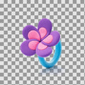 Hey Clay Bijou Flower Rings 5 Cans - Image