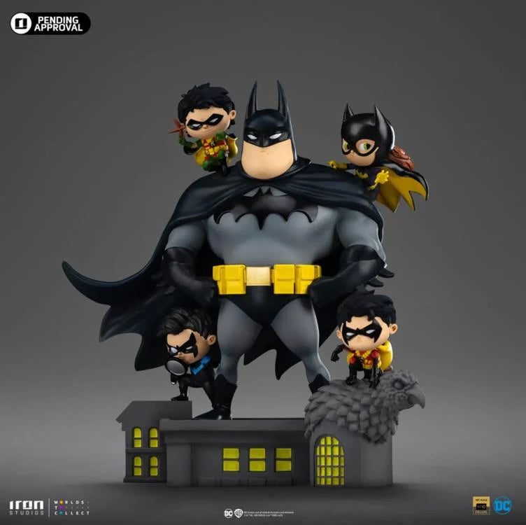 Iron Studios DC Comics Animated Icons Batman Family 1/10 Deluxe Art Scale Statue