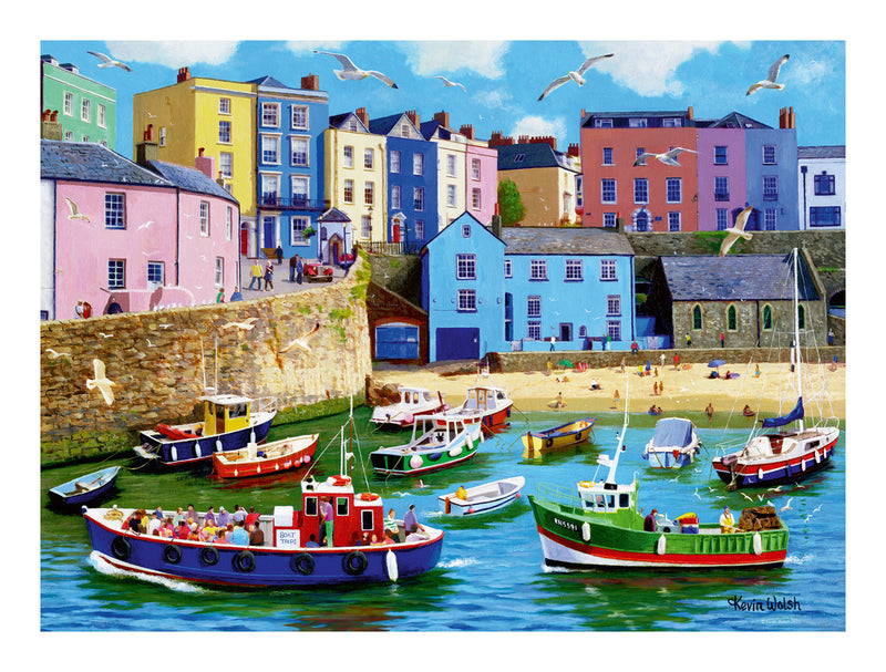 Happy Days No.8, Holidays 4x 500 Piece Jigsaw Puzzles