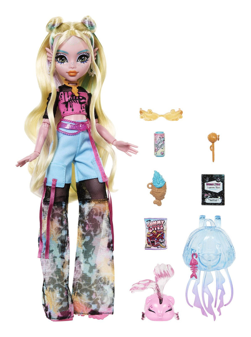 Monster High Lagoona, close-up detail