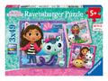 Gabby's Dollhouse 3x 49 Piece Jigsaw Puzzle