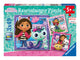 Gabby's Dollhouse 3x 49 Piece Jigsaw Puzzle