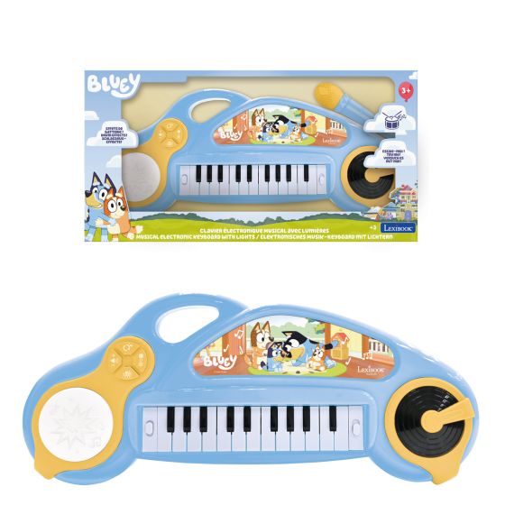 Bluey Fun Electronic Keyboard With Lights