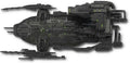 Assimilated Arctic One Starship Die-Cast Model (Eaglemoss / Star Trek), size reference