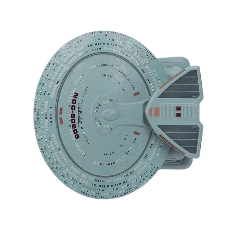 / #16 U.S.S. Honshu NCC-60205 (Nebula Class) Model Die Cast Ship (Eaglemoss / Star Trek), alternate view