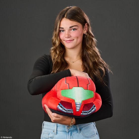 Mocchi Mocchi Metroid Samus Helmet Mega Plush
