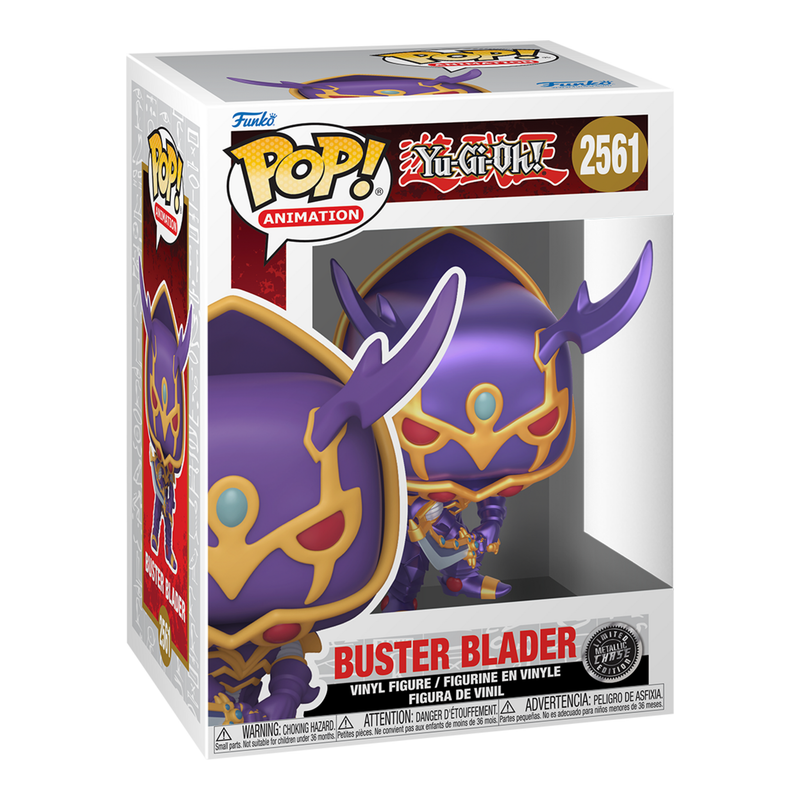 Pop! Vinyl - Yu-Gi-Oh - Buster Blader (Metallic) (chance of chase)
