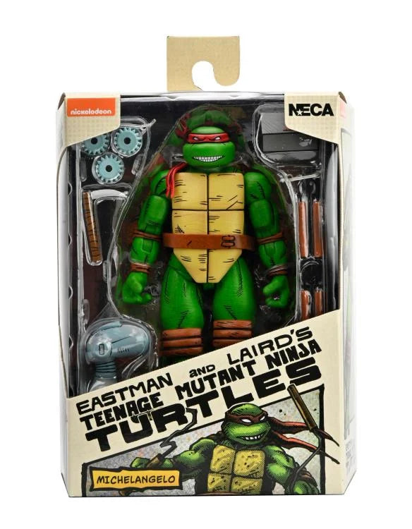 NECA Teenage Mutant Ninja Turtles Michelangelo (Mirage Comics) 7" Action Figure