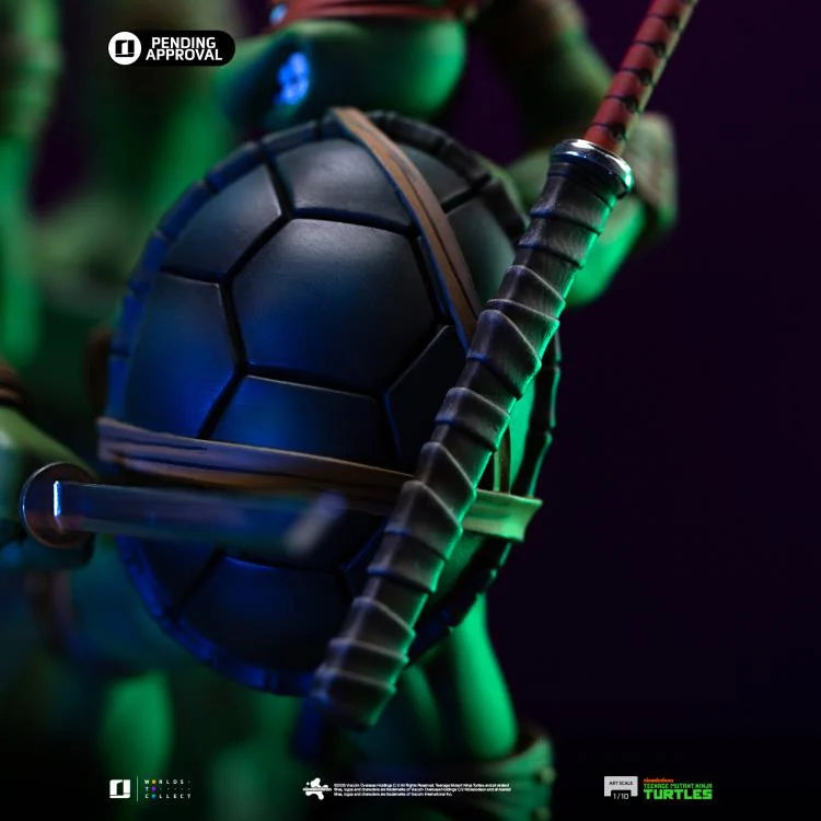Iron Studios Teenage Mutant Ninja Turtles TMNT Set Deluxe 1/10 Art Scale Statue