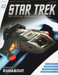 Starfleet Runabout (U.S.S. Orinoco NCC-72905) Model Diecast Shuttle Ship (Eaglemoss / Star Trek), packaging shot