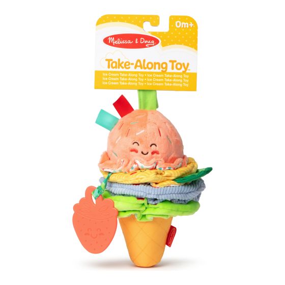 Melissa & Doug - Ice Cream Take Along Pull Toy
