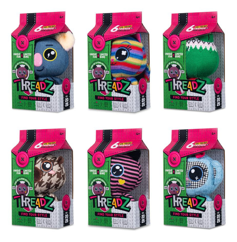 Threadz - Small Plush Assoted - Image