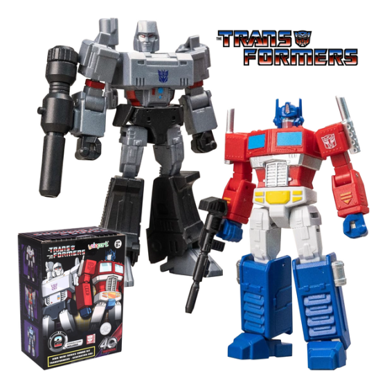 Optimus Prime and Megatron Transformer Toy 2 Pack