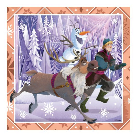 Disney Frozen 3x49 Piece Jigsaw Puzzle