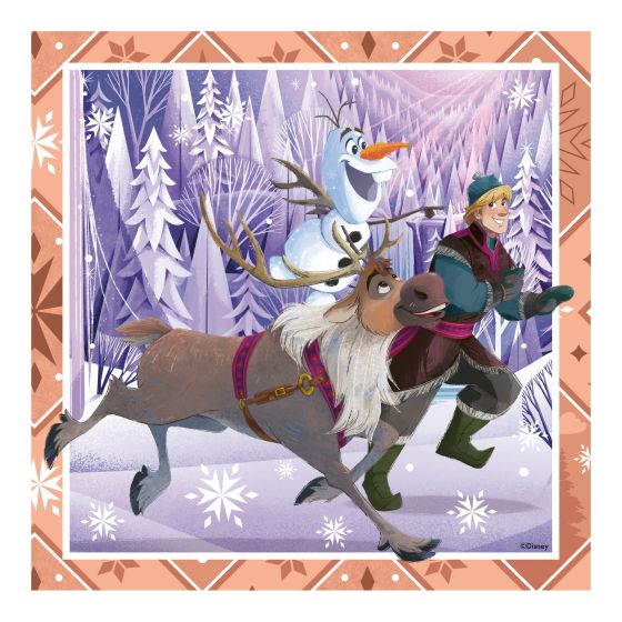 Disney Frozen 3x49 Piece Jigsaw Puzzle