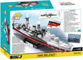 Cobi World War II HMS BELFAST LIGHT CRUISER (1,517 Pieces) - Image 2