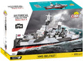 Cobi World War II HMS BELFAST LIGHT CRUISER (1,517 Pieces) - Image 3