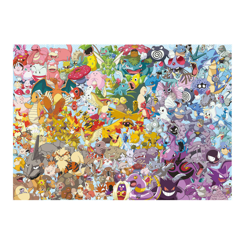 Challenge Pokemon 1000 Piece Jigsaw Puzzle